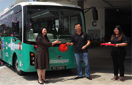 Introducing Singapore's First Full Electric 24 Seater bus